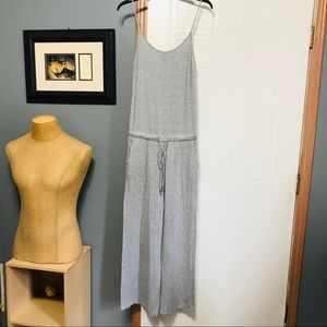 12PM by Mon Ami gray loungewear jumpsuit. M.